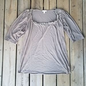 Women's Liz Lange Maternity tan maternity top